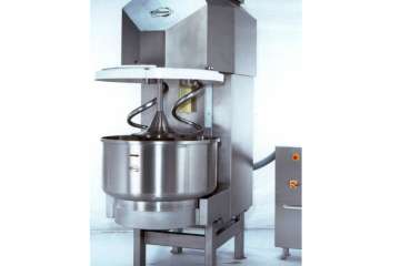 Dubbel spiraalkneder met onderlossing DSP 300 E